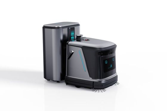 Pulizzatore di pavimenti robot commerciale con stazione base