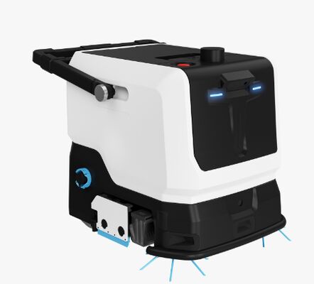 Pulizzatore di pavimenti robot commerciale con stazione base