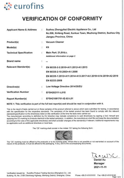Porcellana Shenzhen Globabot Facotry Certificazioni