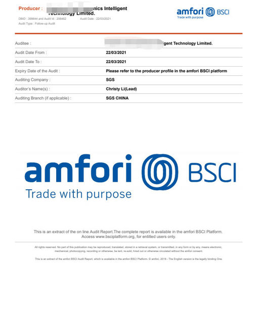 Porcellana Shenzhen Globabot Facotry Certificazioni